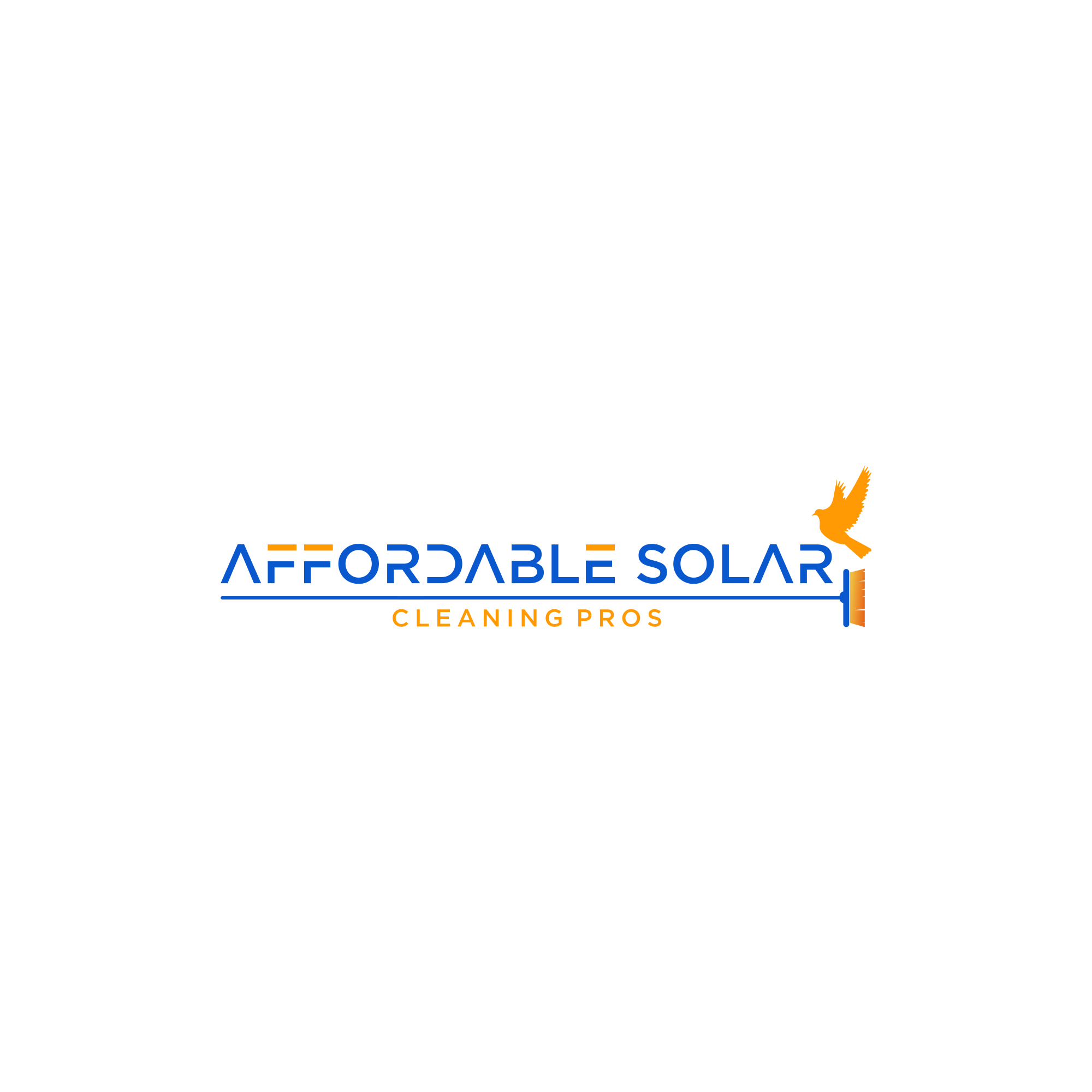 Logo Design by Masio_ for Affordable Solar Cleaning Pros LLC | Design #34489747