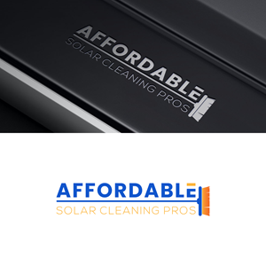 Logo Design by dodobakauu for Affordable Solar Cleaning Pros LLC | Design: #34455575