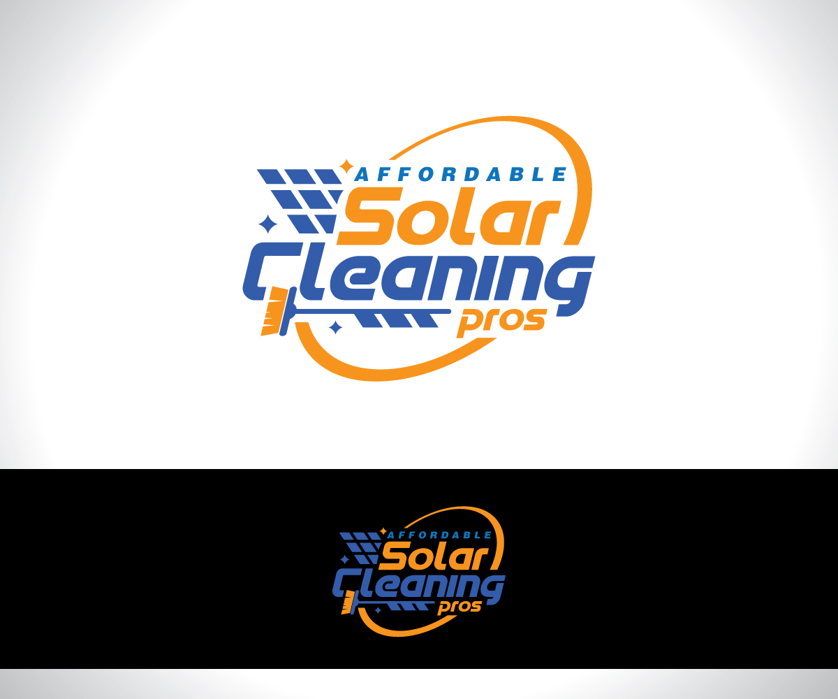 Logo Design by YourLogoMaster for Affordable Solar Cleaning Pros LLC | Design #34458836