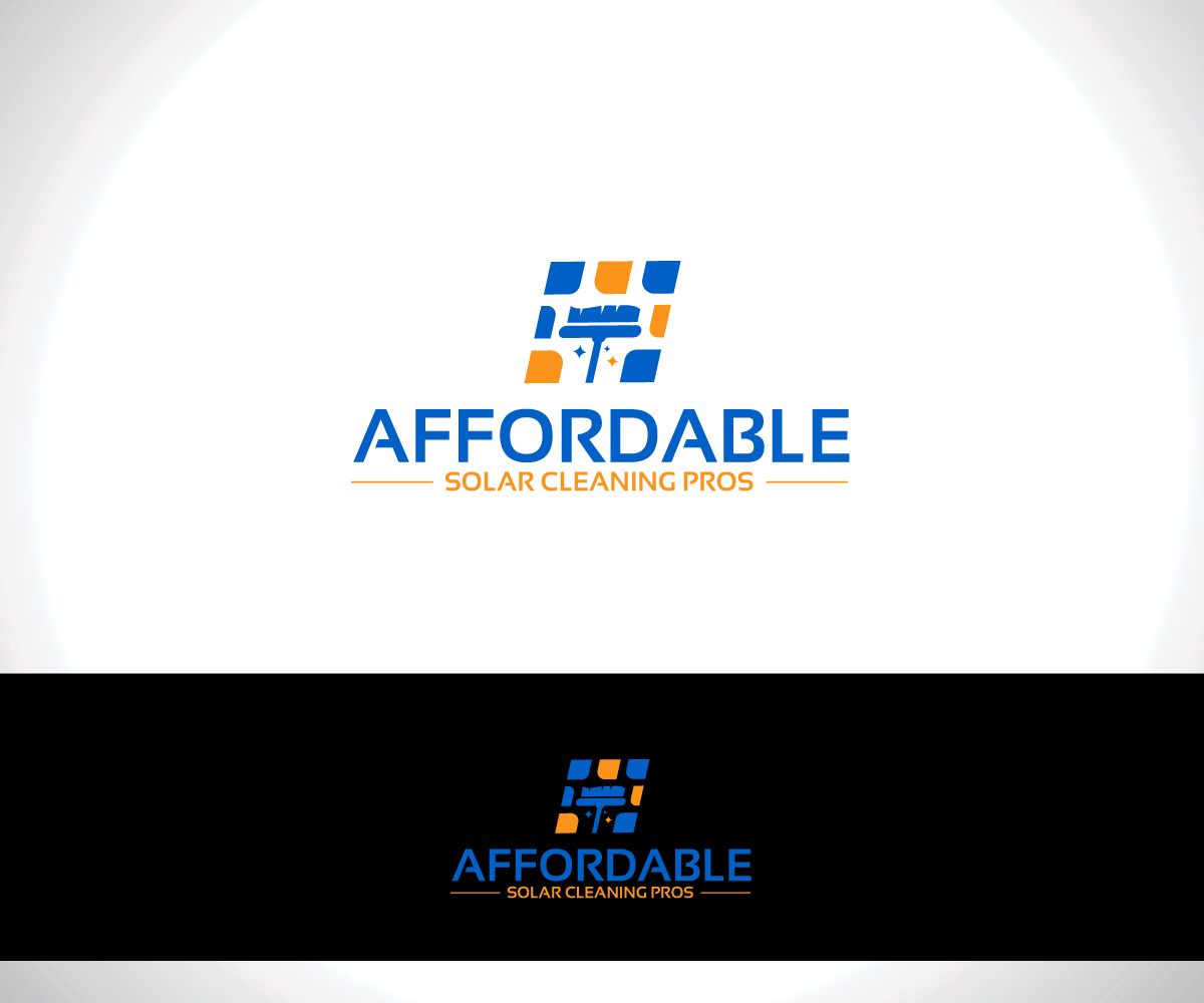 Logo Design by YourLogoMaster for Affordable Solar Cleaning Pros LLC | Design #34458837
