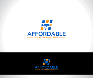 Logo Design by YourLogoMaster for Affordable Solar Cleaning Pros LLC | Design: #34458837