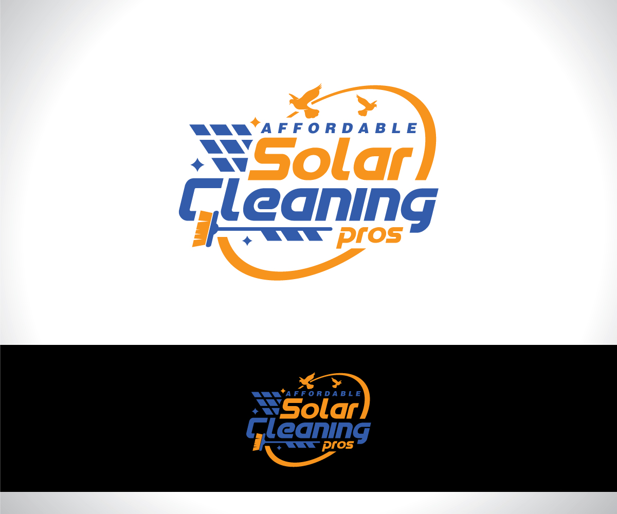 Logo Design by YourLogoMaster for Affordable Solar Cleaning Pros LLC | Design #34480990