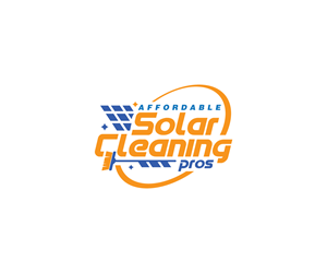 Logo Design by YourLogoMaster for Affordable Solar Cleaning Pros LLC | Design: #34540087