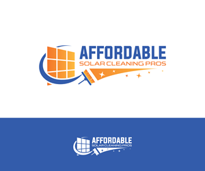 Logo Design by Alf Mozara for Affordable Solar Cleaning Pros LLC | Design: #34456253