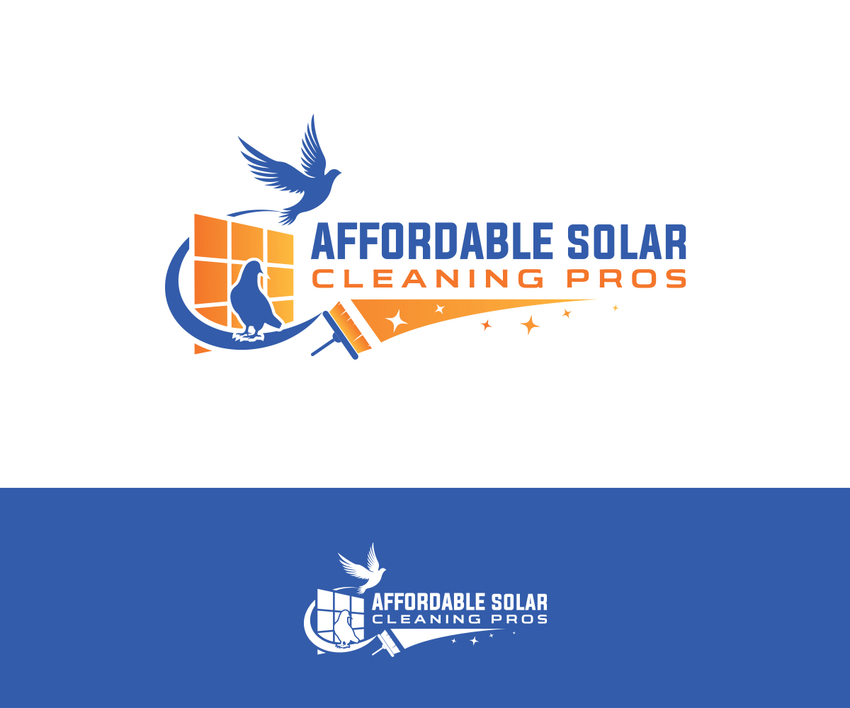 Design de Logo par Alf Mozara pour Affordable Solar Cleaning Pros LLC | Design #34480392