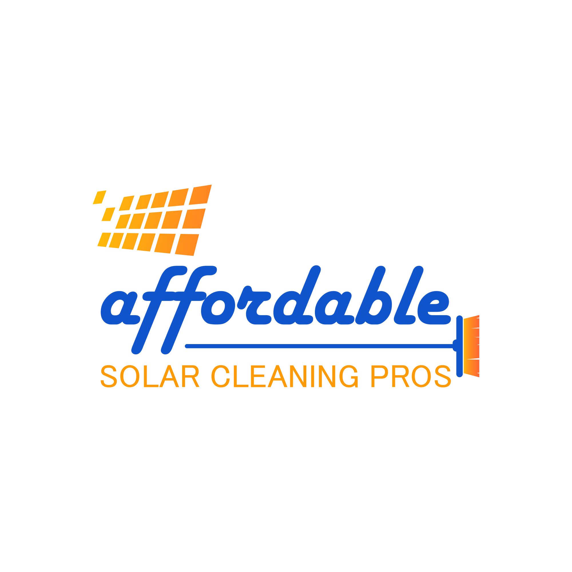Logo Design by magelangart for Affordable Solar Cleaning Pros LLC | Design #34454433