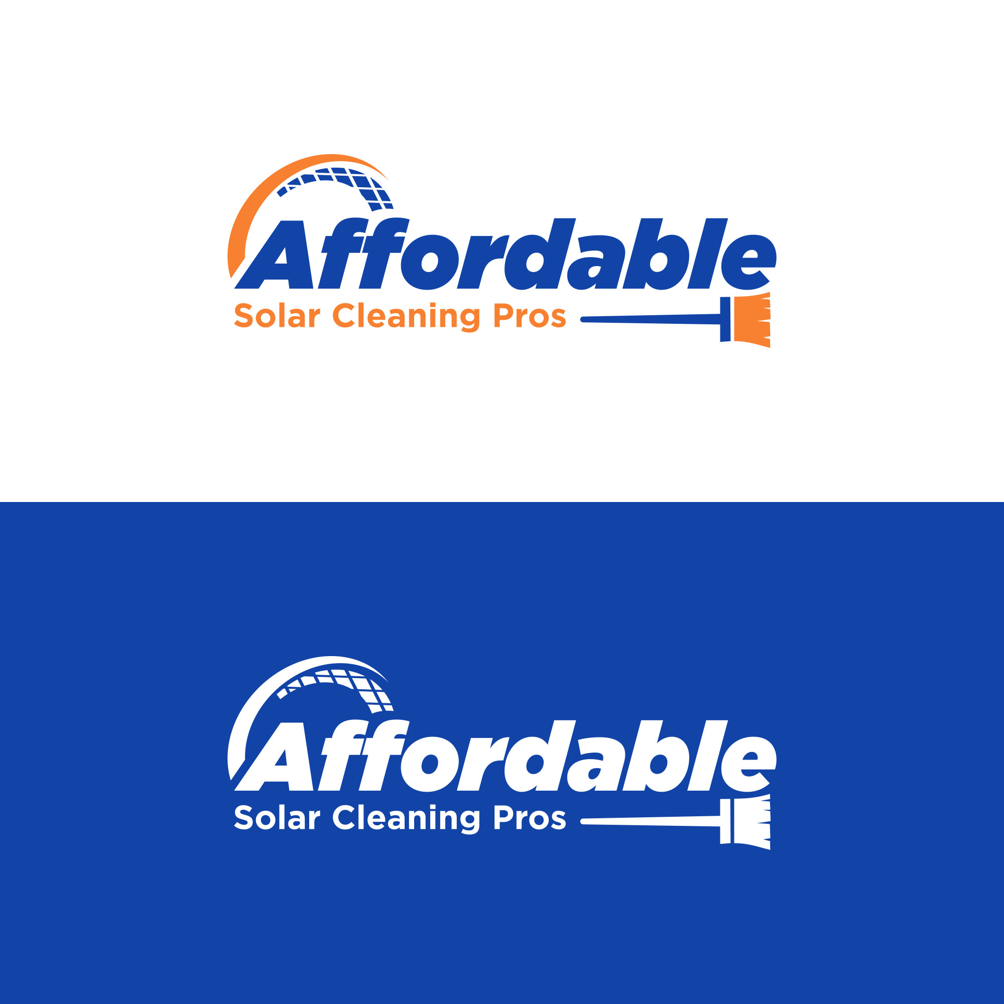 Logo-Design von ni9 für Affordable Solar Cleaning Pros LLC | Design #34489473