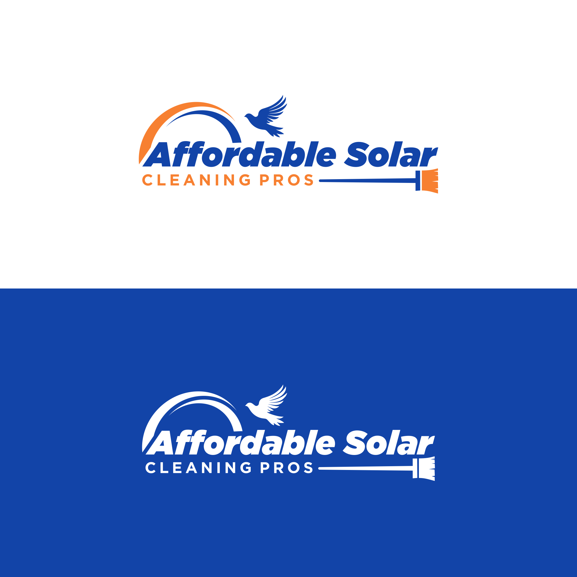 Diseño de Logo por ni9 para Affordable Solar Cleaning Pros LLC | Diseño #34492606