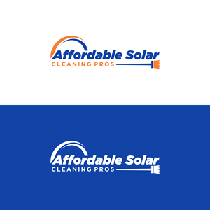 Logo Design by ni9 for Affordable Solar Cleaning Pros LLC | Design: #34492650