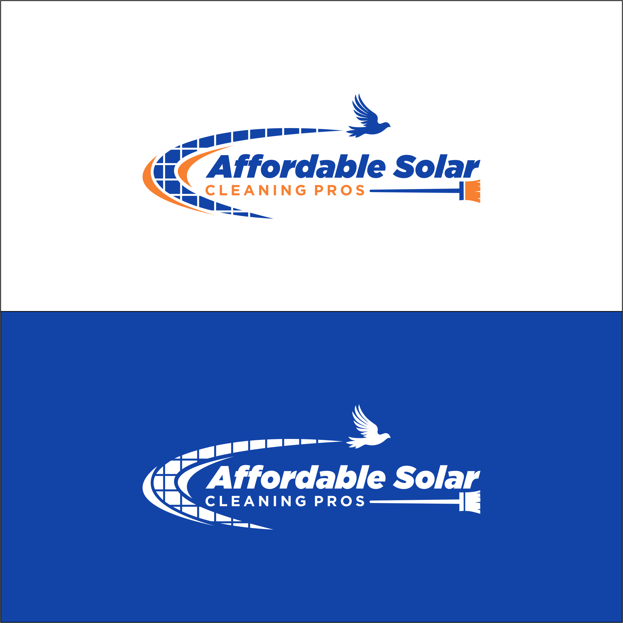 Diseño de Logo por ni9 para Affordable Solar Cleaning Pros LLC | Diseño #34492854