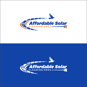 Diseño de Logo por ni9 para Affordable Solar Cleaning Pros LLC | Diseño: #34492864