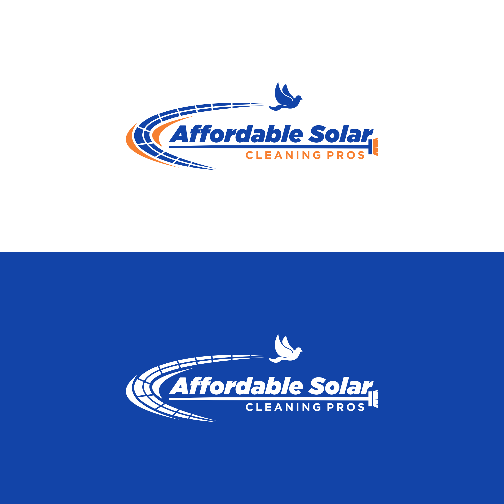 Logo-Design von ni9 für Affordable Solar Cleaning Pros LLC | Design #34501201