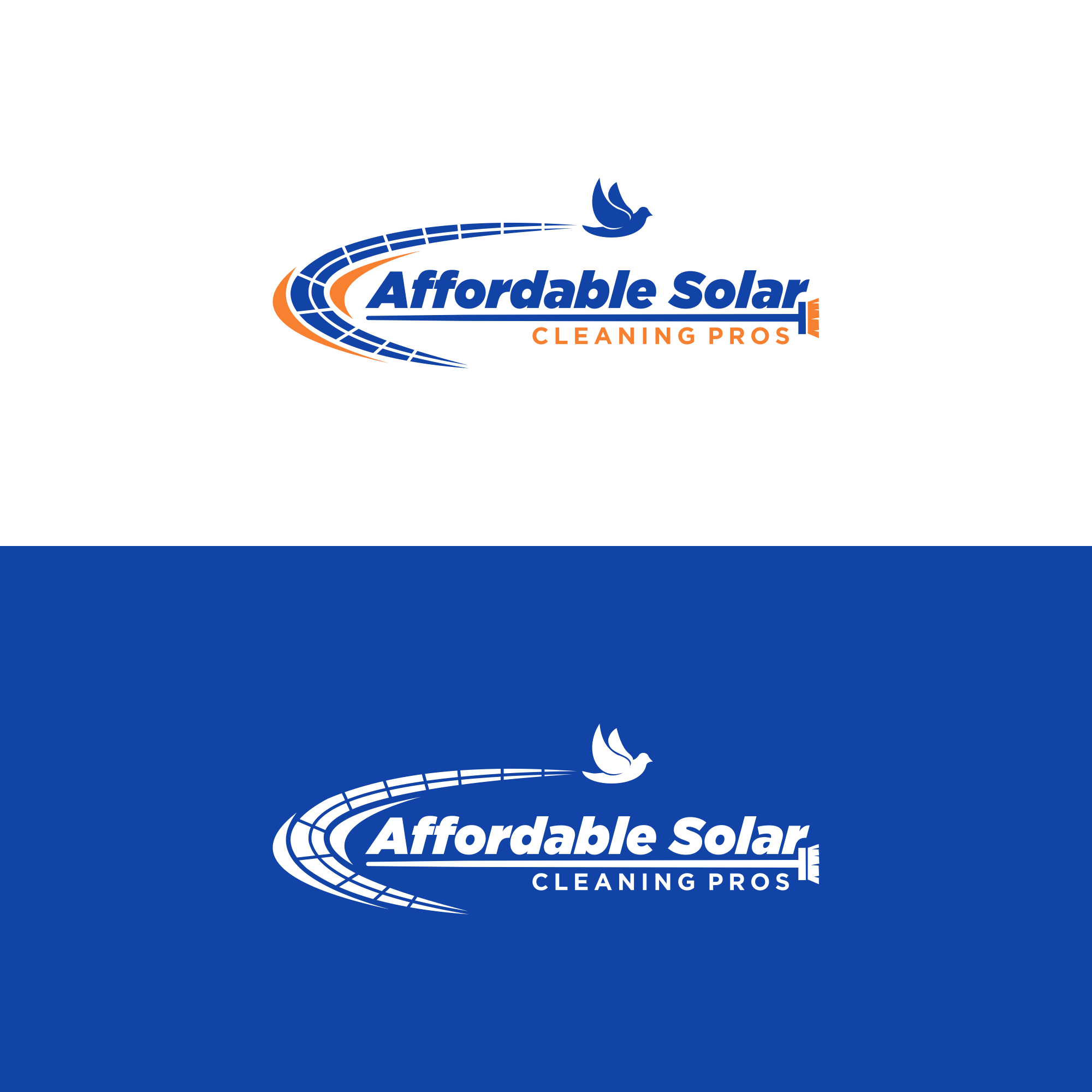 Logo-Design von ni9 für Affordable Solar Cleaning Pros LLC | Design #34501235