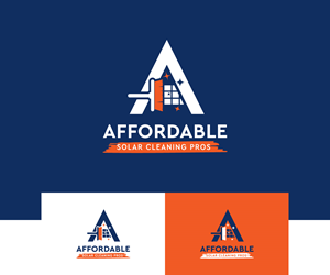 Logo Design by ColorCrafts for Affordable Solar Cleaning Pros LLC | Design: #34467579