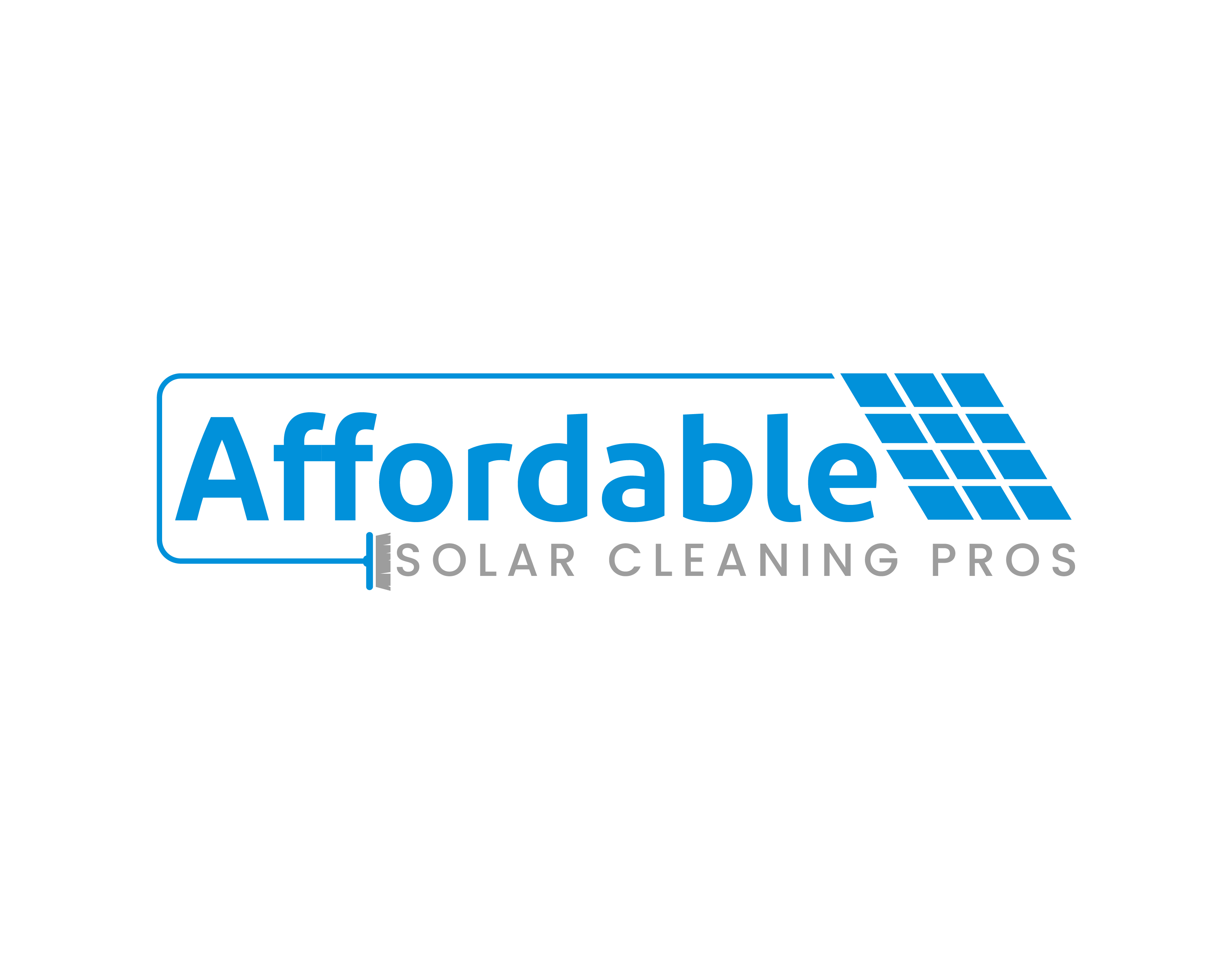 Design de Logo par Ameer007 pour Affordable Solar Cleaning Pros LLC | Design #34474391
