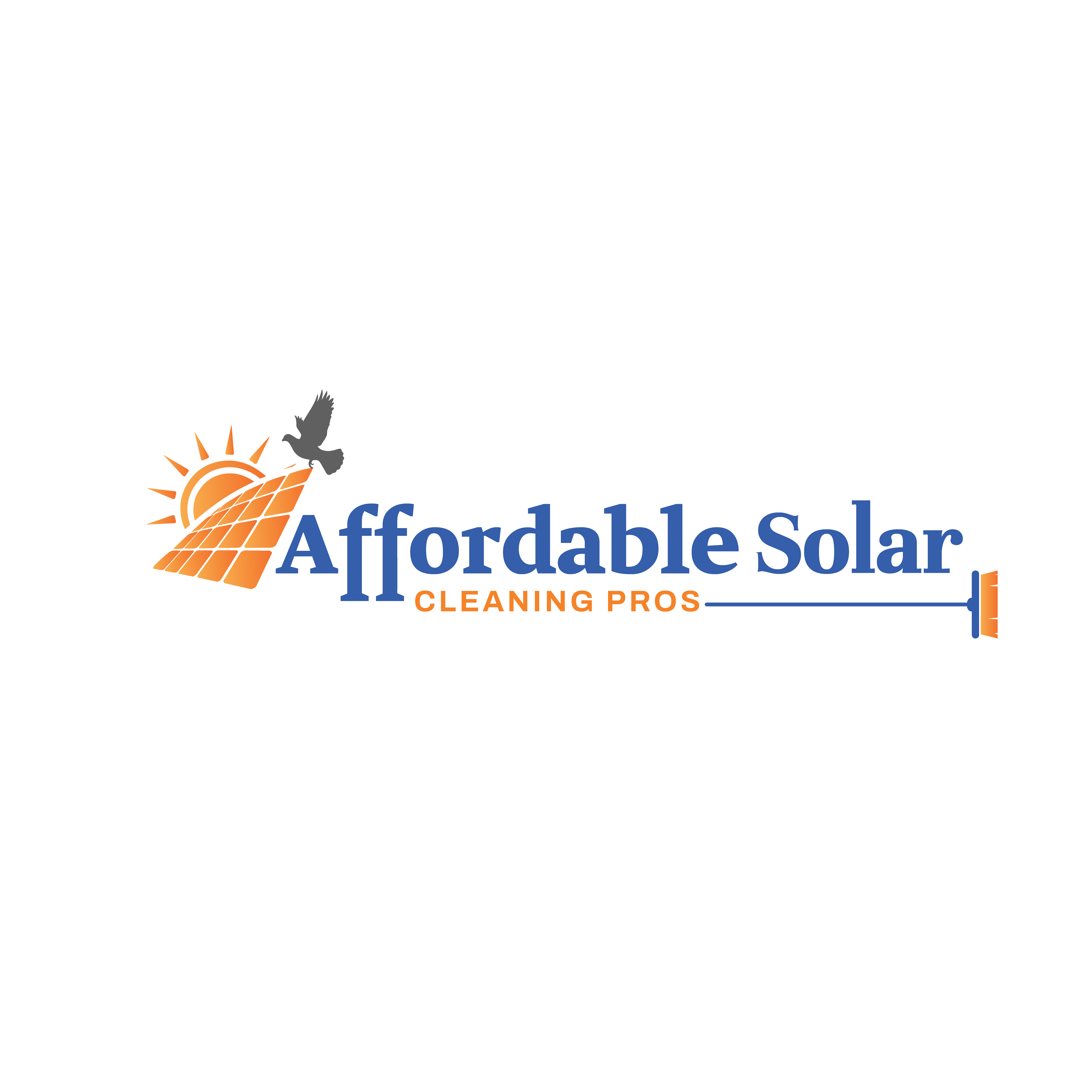 Logo Design by GraFinito for Affordable Solar Cleaning Pros LLC | Design #34477466