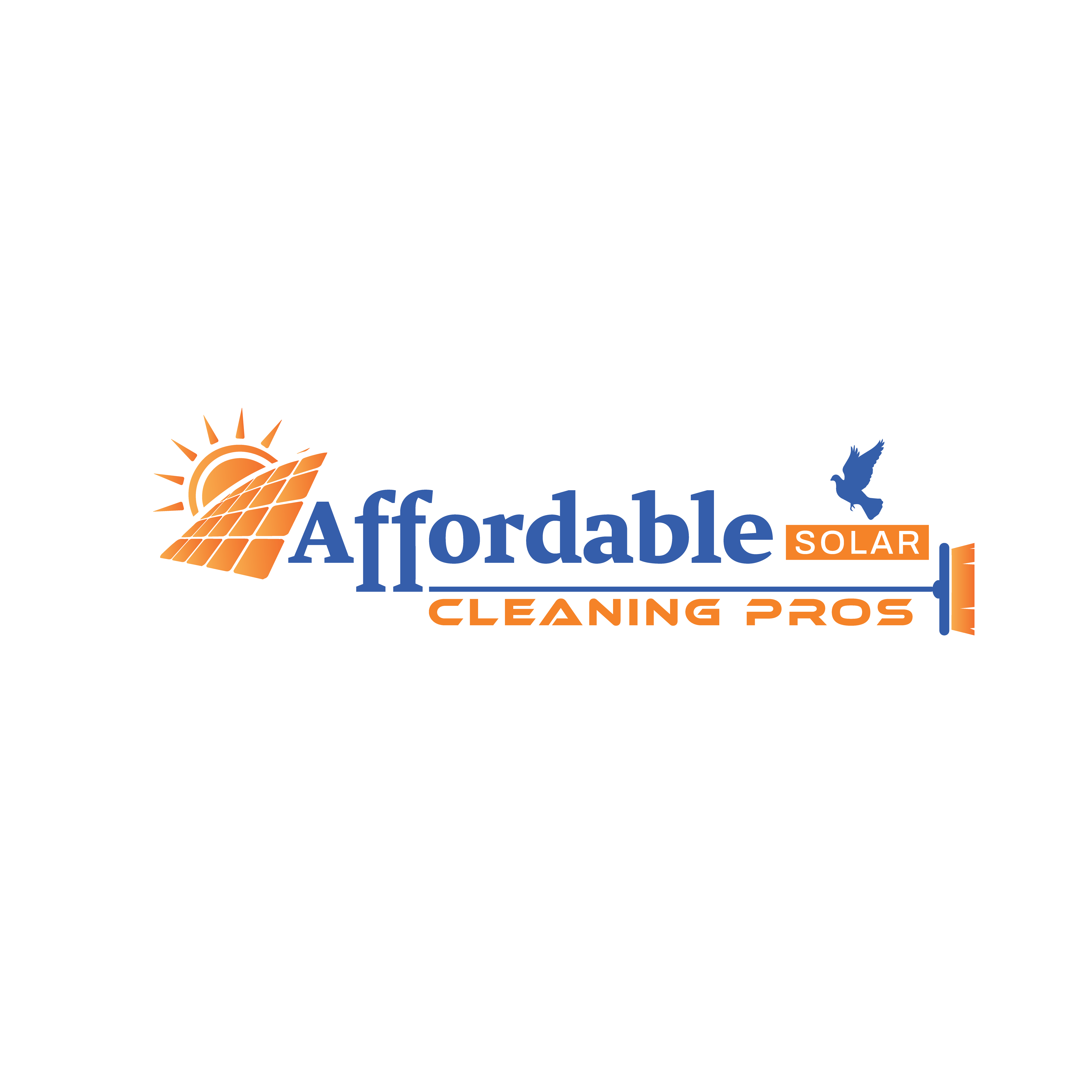 Logo Design by GraFinito for Affordable Solar Cleaning Pros LLC | Design #34500963