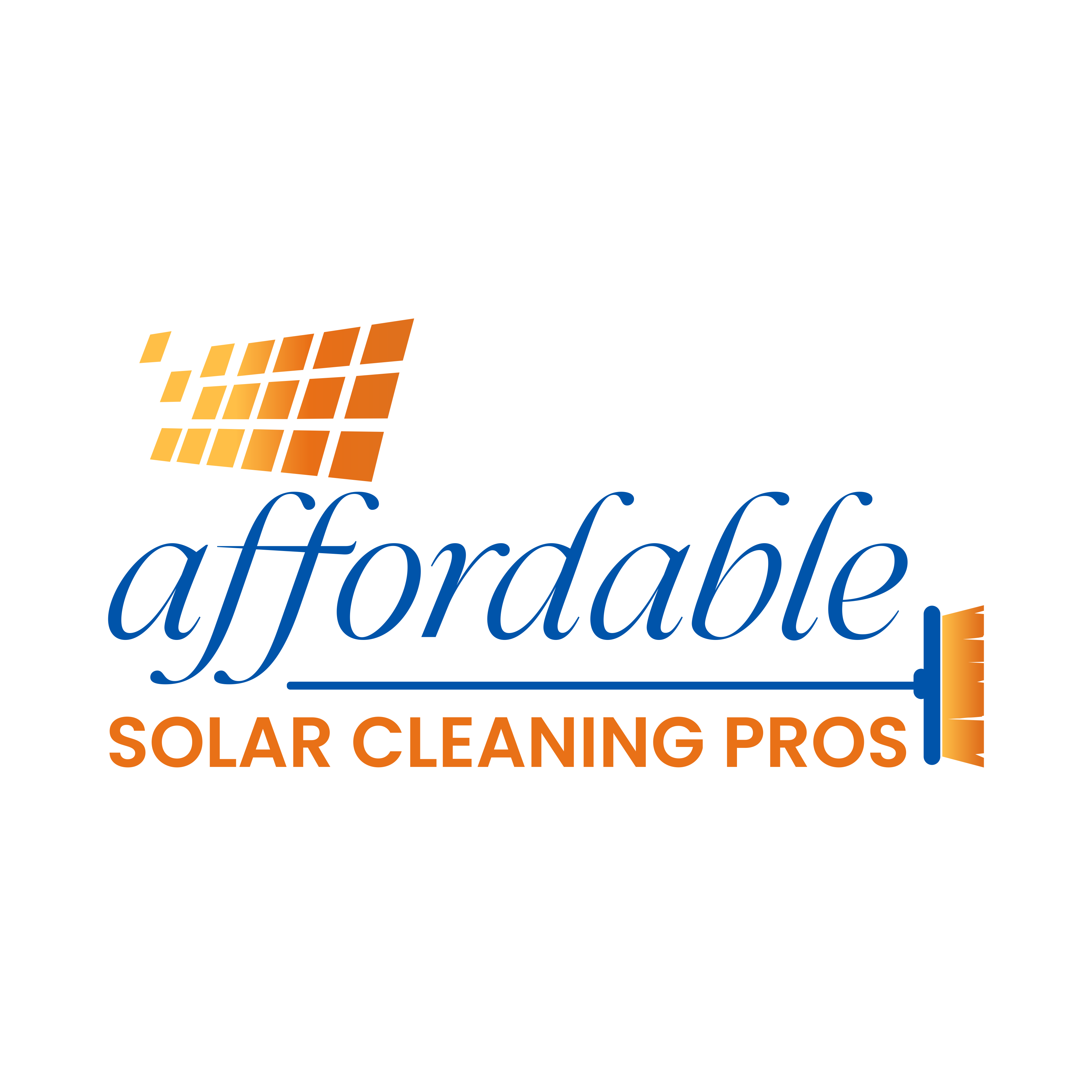 Logo Design by arillingga for Affordable Solar Cleaning Pros LLC | Design #34459331