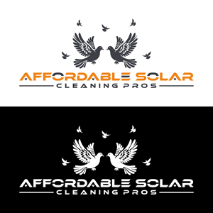 Logo Design by Solikin Design for Affordable Solar Cleaning Pros LLC | Design: #34475640