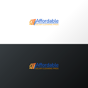 Logo Design by Mhosneezaman for Affordable Solar Cleaning Pros LLC | Design: #34454267