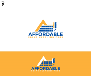 Logo Design by poisonvectors for Affordable Solar Cleaning Pros LLC | Design: #34460337