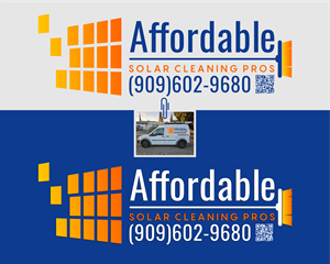 Diseño de Logo por andiacos para Affordable Solar Cleaning Pros LLC | Diseño: #34453286