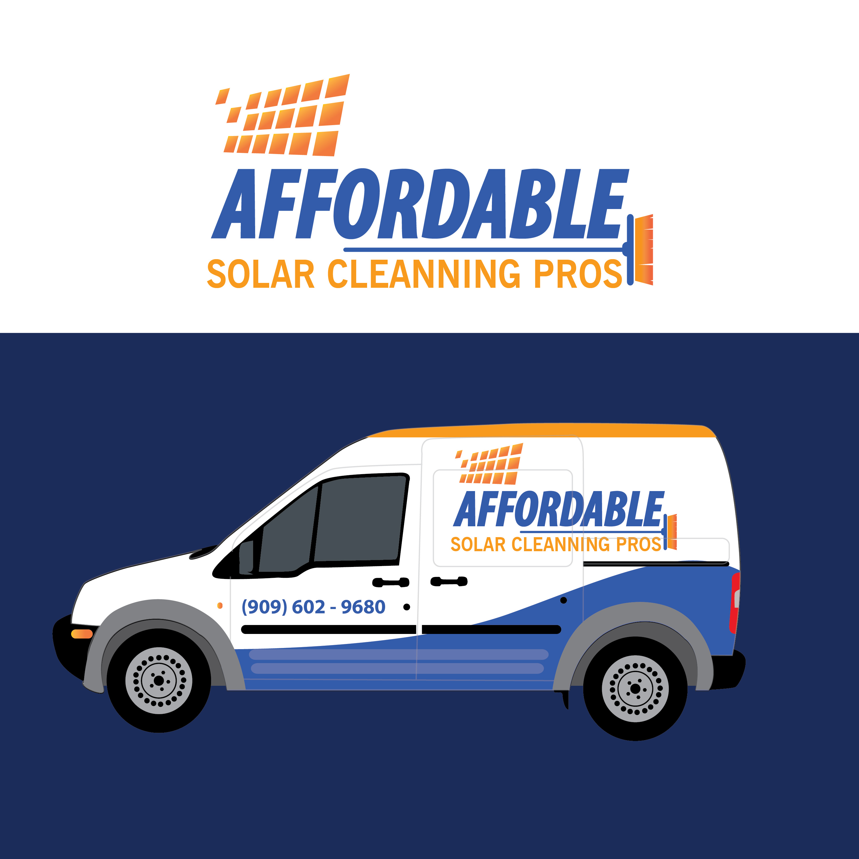 Logo Design by bethmage janaka for Affordable Solar Cleaning Pros LLC | Design #34479222