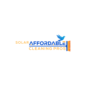 Logo Design by Argidhan for Affordable Solar Cleaning Pros LLC | Design: #34475223