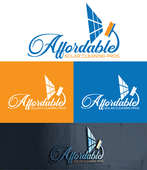 Logo Design by jessimorge for Affordable Solar Cleaning Pros LLC | Design: #34485598