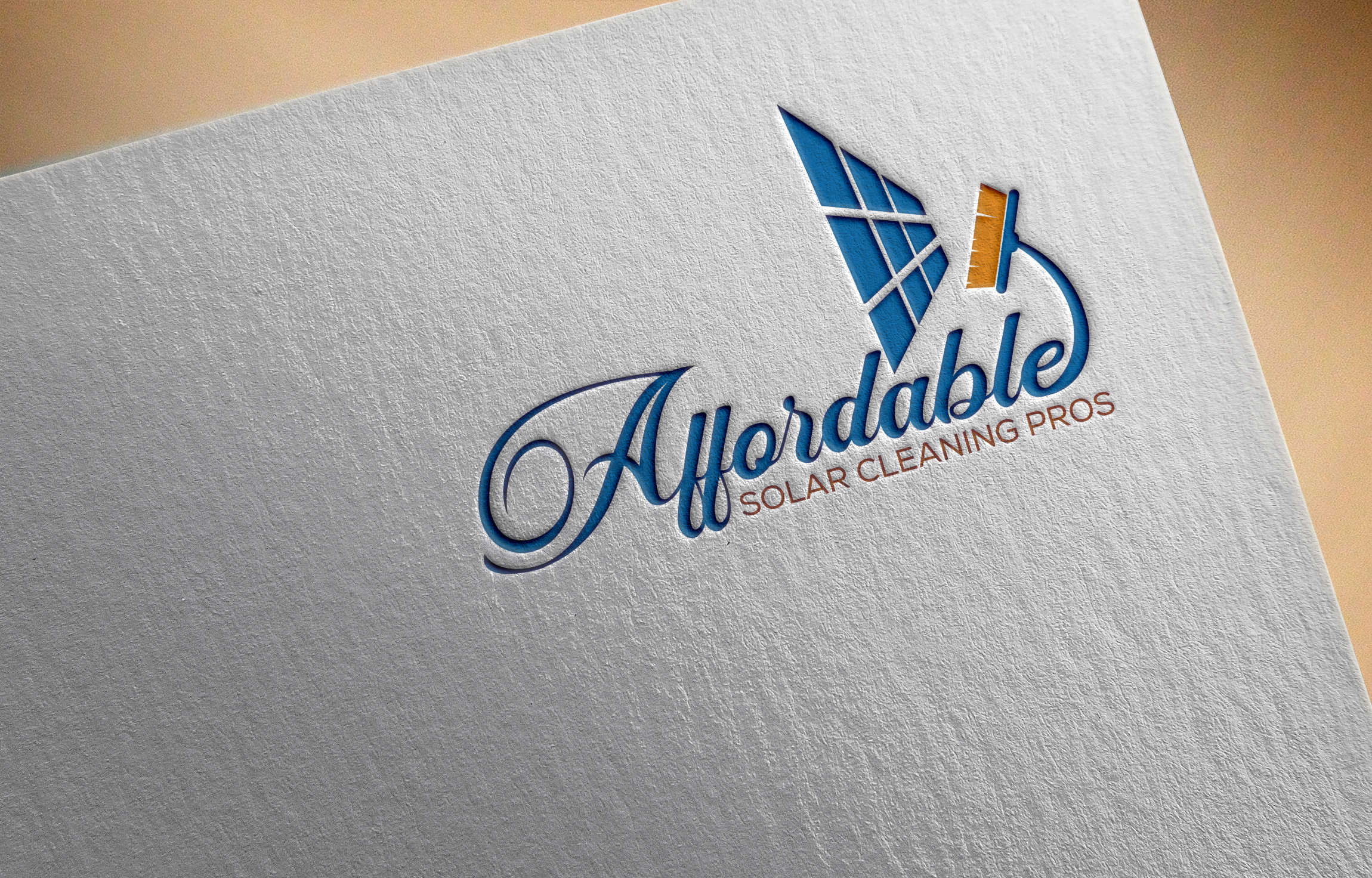 Logo Design by jessimorge for Affordable Solar Cleaning Pros LLC | Design #34485600
