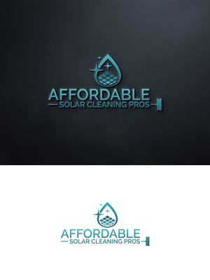 Logo Design by Majesty Design  for Affordable Solar Cleaning Pros LLC | Design: #34453465