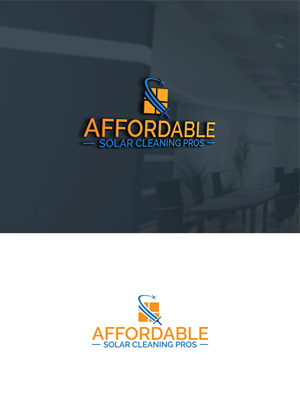 Logo Design by Majesty Design  for Affordable Solar Cleaning Pros LLC | Design: #34453470