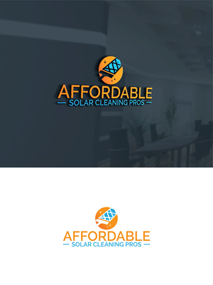 Logo Design by Majesty Design  for Affordable Solar Cleaning Pros LLC | Design: #34453471