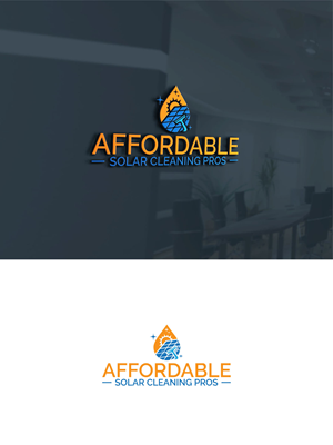 Logo Design by Majesty Design  for Affordable Solar Cleaning Pros LLC | Design: #34453474