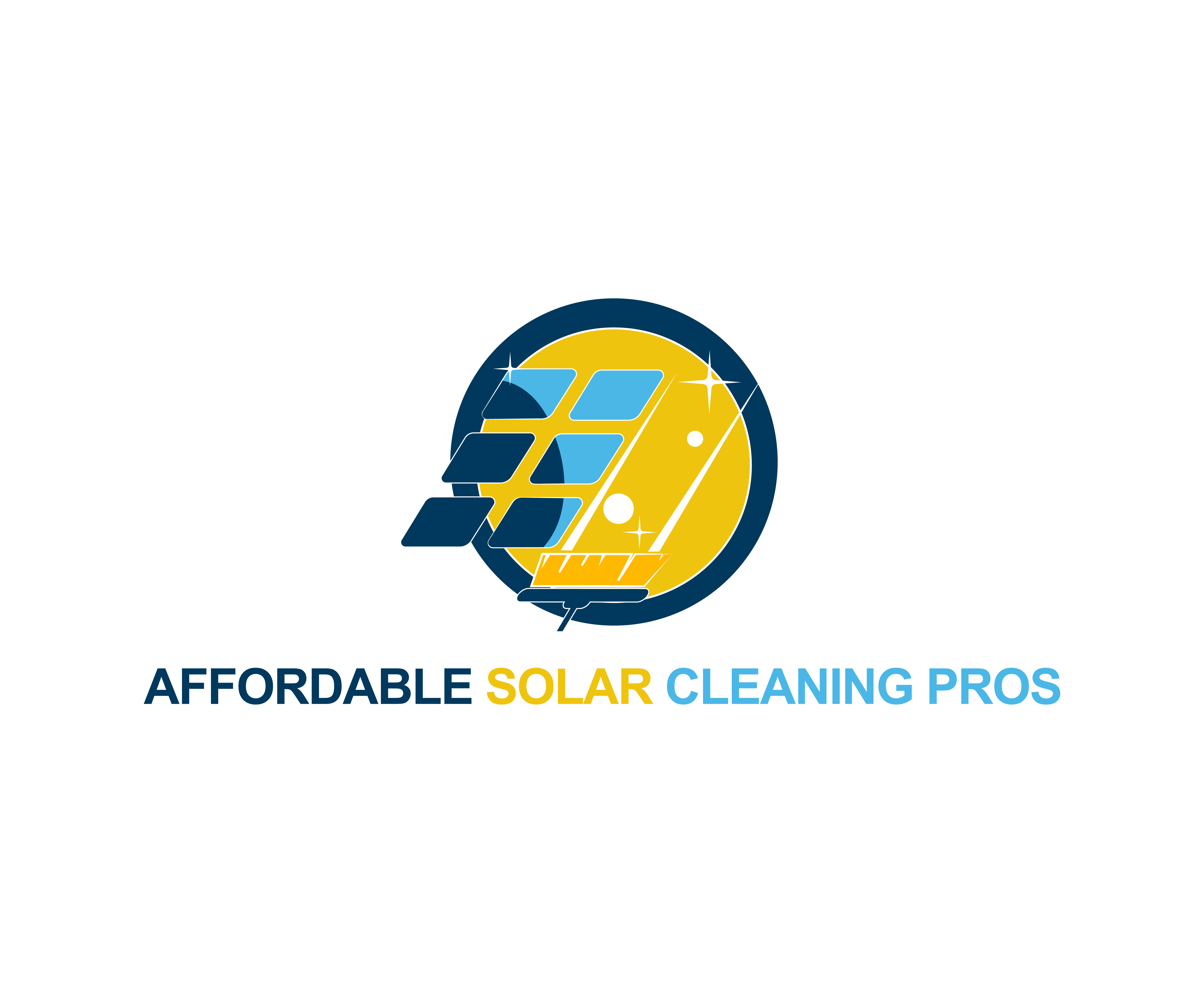 Logo Design by hany 8 for Affordable Solar Cleaning Pros LLC | Design #34473521