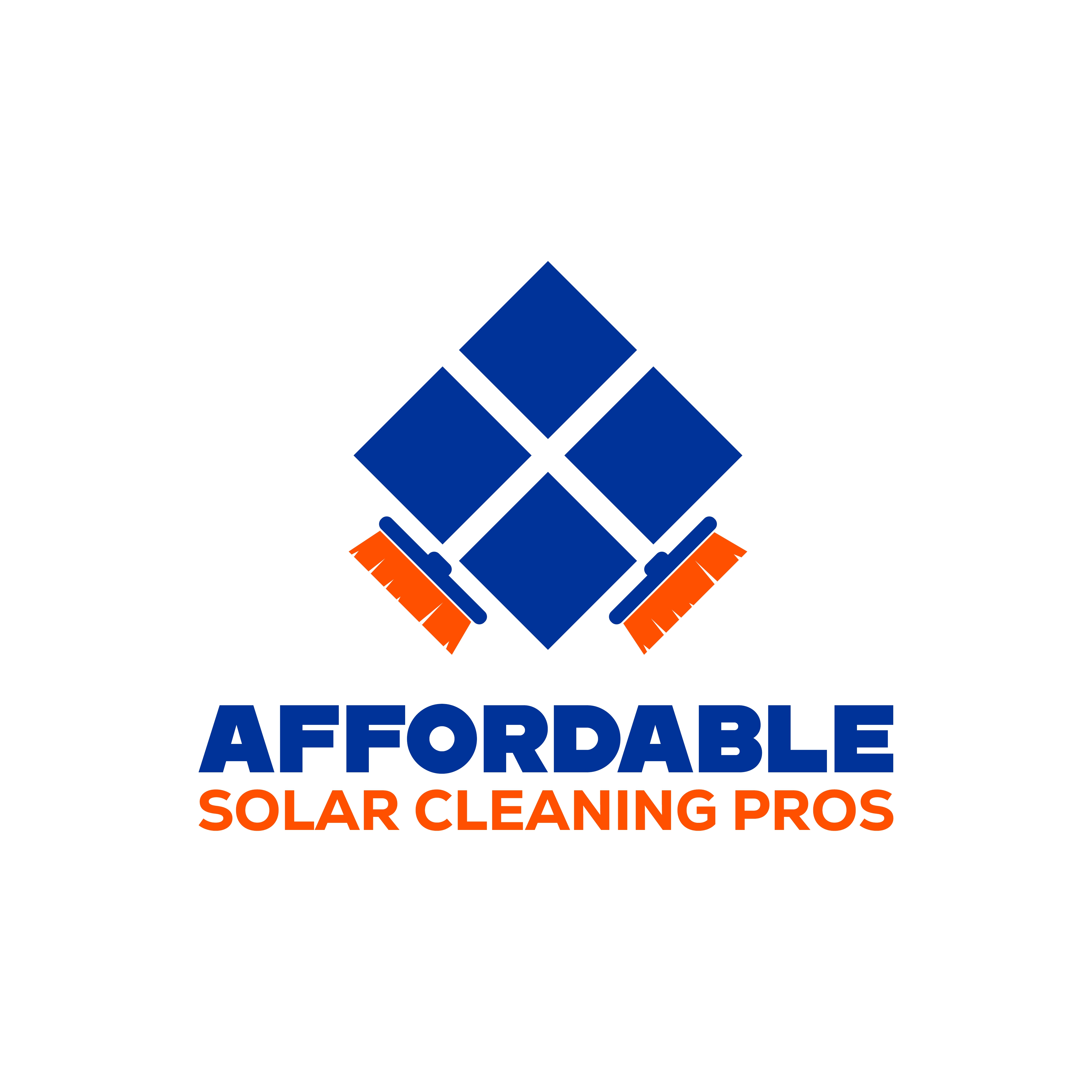 Logo Design by RezaRio for Affordable Solar Cleaning Pros LLC | Design #34490149