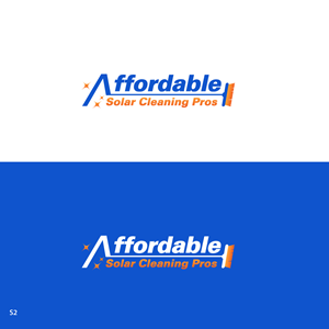 Logo Design by Sujit Banerjee for Affordable Solar Cleaning Pros LLC | Design: #34459473