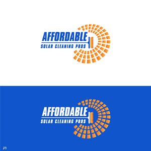 Logo Design by Sujit Banerjee for Affordable Solar Cleaning Pros LLC | Design: #34459476
