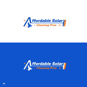 Logo Design by Sujit Banerjee for Affordable Solar Cleaning Pros LLC | Design: #34480100