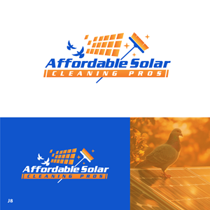 Logo Design by Sujit Banerjee for Affordable Solar Cleaning Pros LLC | Design: #34480332