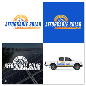 Diseño de Logo por Sujit Banerjee para Affordable Solar Cleaning Pros LLC | Diseño: #34482581