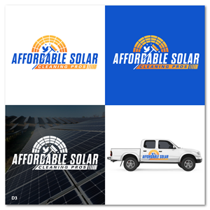 Diseño de Logo por Sujit Banerjee para Affordable Solar Cleaning Pros LLC | Diseño: #34482587