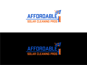 Logo Design by Atvento Graphics for Affordable Solar Cleaning Pros LLC | Design: #34466846