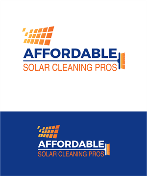 Logo Design by victipedia for Affordable Solar Cleaning Pros LLC | Design: #34454358