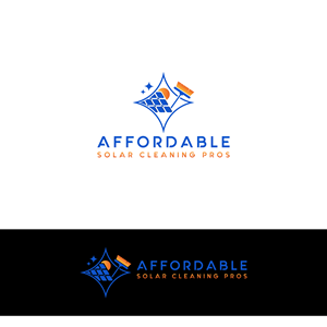 Logo Design by Deziners Zone for Affordable Solar Cleaning Pros LLC | Design: #34453307