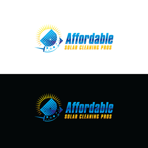 Logo Design by prodesigns99 for Affordable Solar Cleaning Pros LLC | Design: #34452416