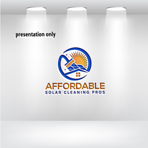 Logo Design by Kontab for Affordable Solar Cleaning Pros LLC | Design: #34457188
