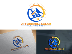 Logo Design by Kontab for Affordable Solar Cleaning Pros LLC | Design: #34475308