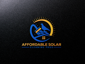 Logo Design by Kontab for Affordable Solar Cleaning Pros LLC | Design: #34475309