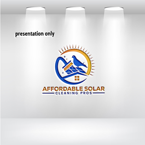 Logo Design by Kontab for Affordable Solar Cleaning Pros LLC | Design: #34475310
